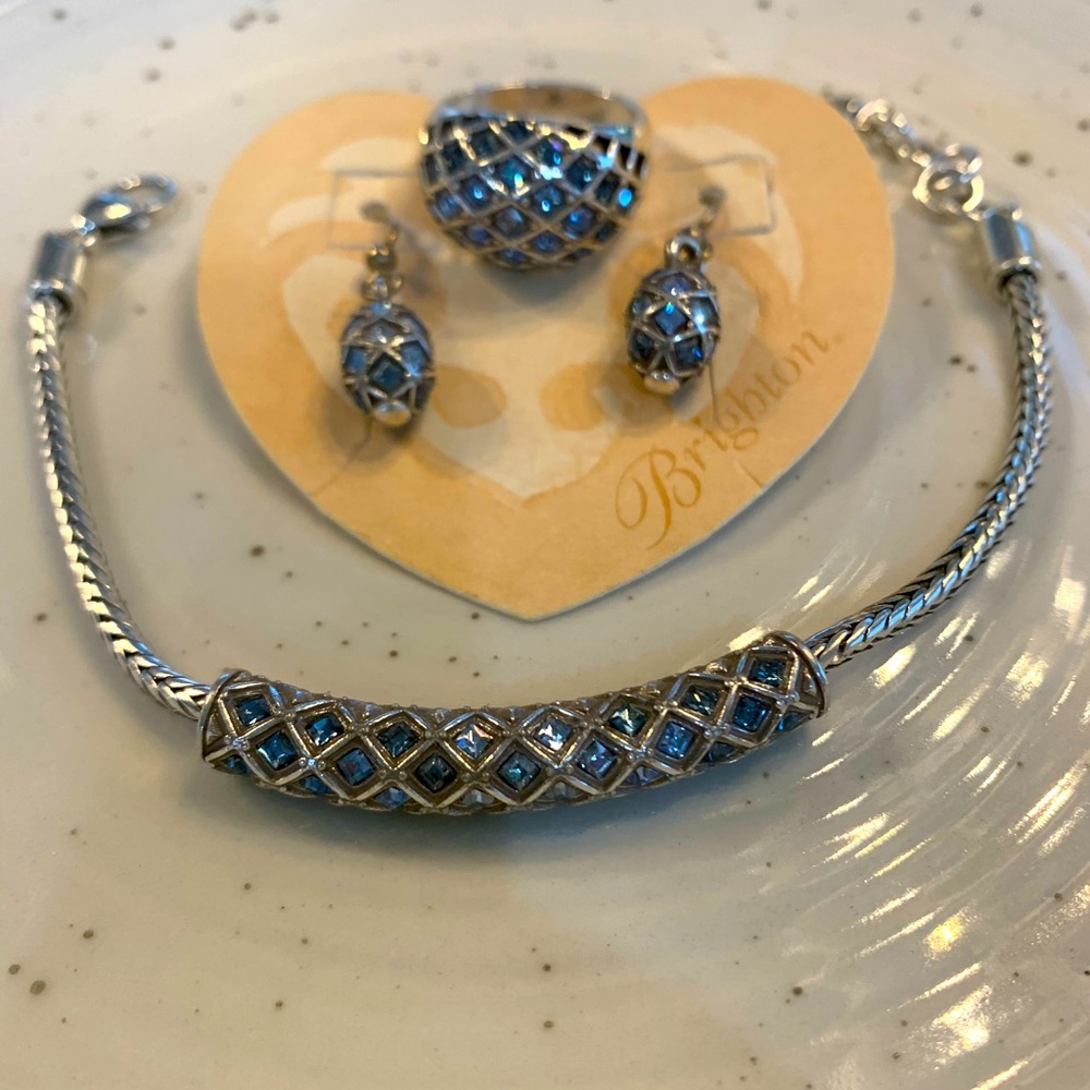 Brighton “Life’s Journey” Aquamarine Set
